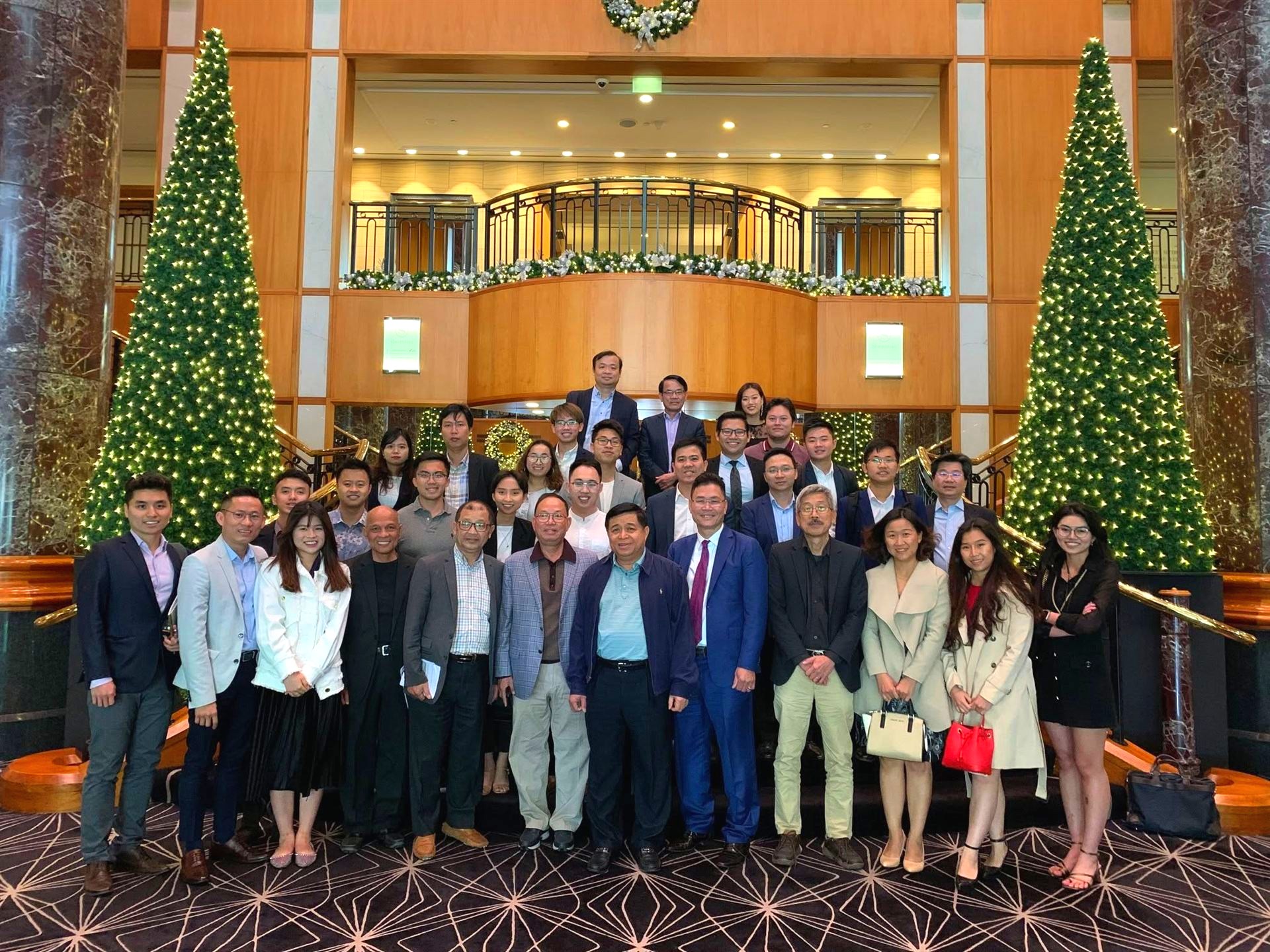 NIC AU founding meeting during the state-level visit to Australia, 2 December 2019