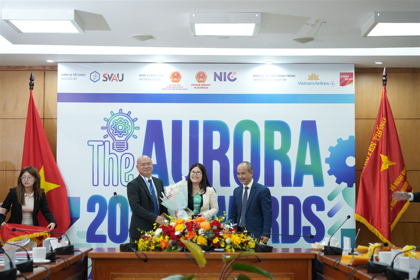AURORA 2025 award presentation