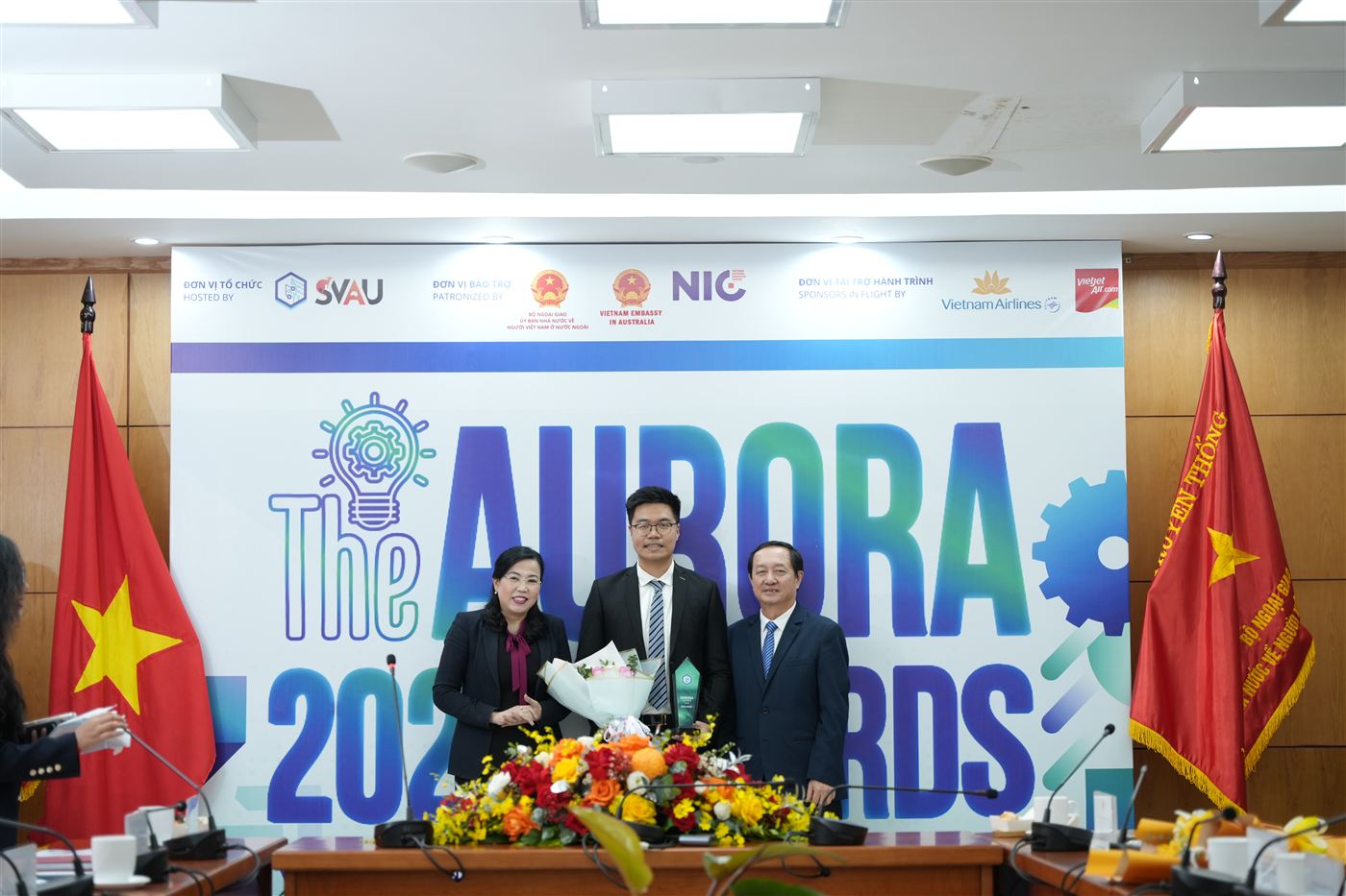 AURORA 2025 award presentation