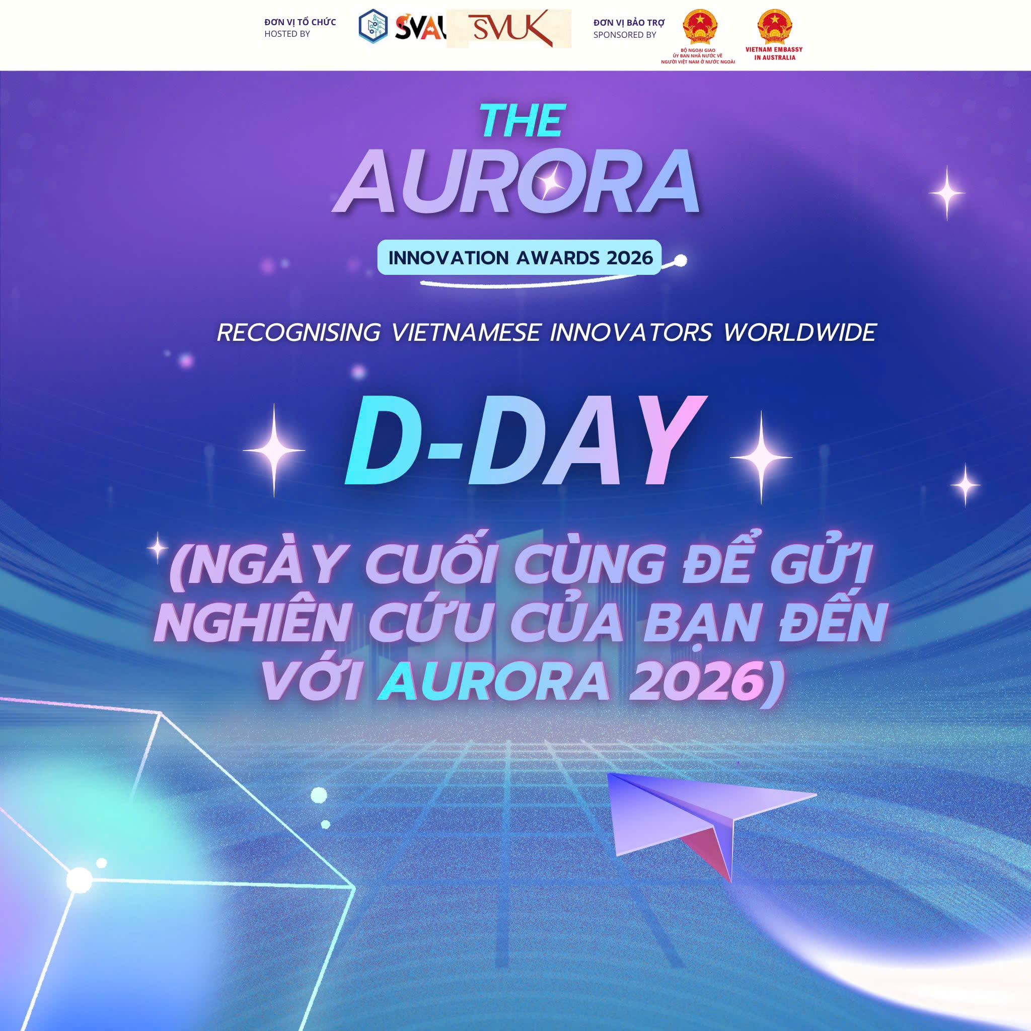 D-Day: Today Is the Final Deadline to Submit Your AURORA 2026 Research