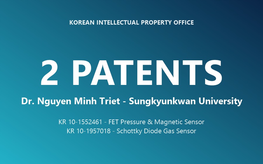 Spotlight: NIC AU Academic Chair Dr. Nguyen Minh Triet Holds 2 Registered Korean Patents